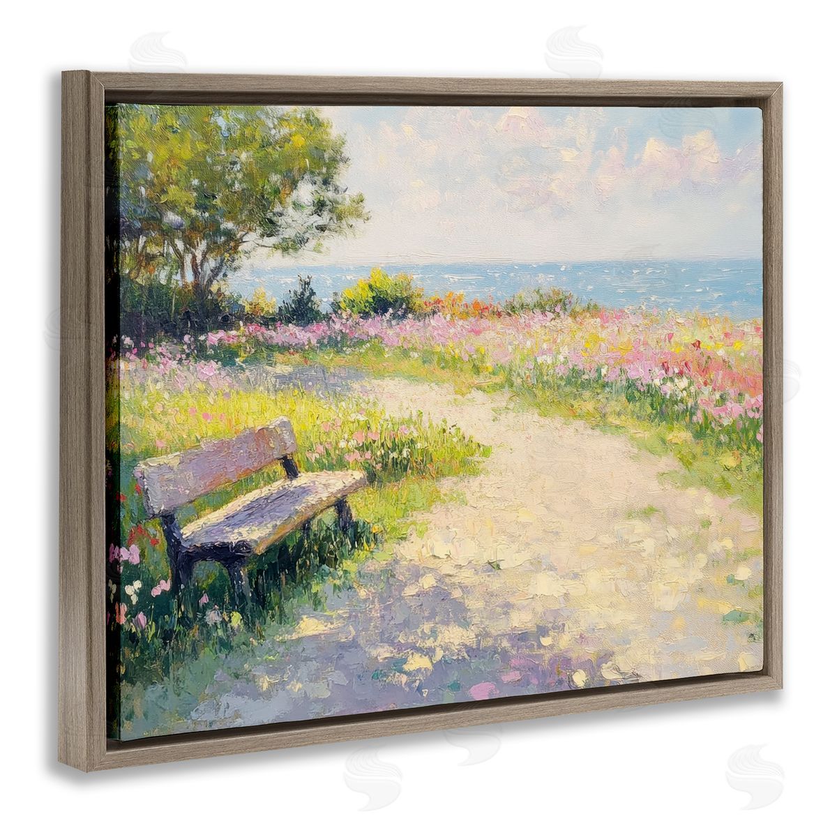 Petal Prints Design Relax And Stay Awhile Canvas Wall Art Print