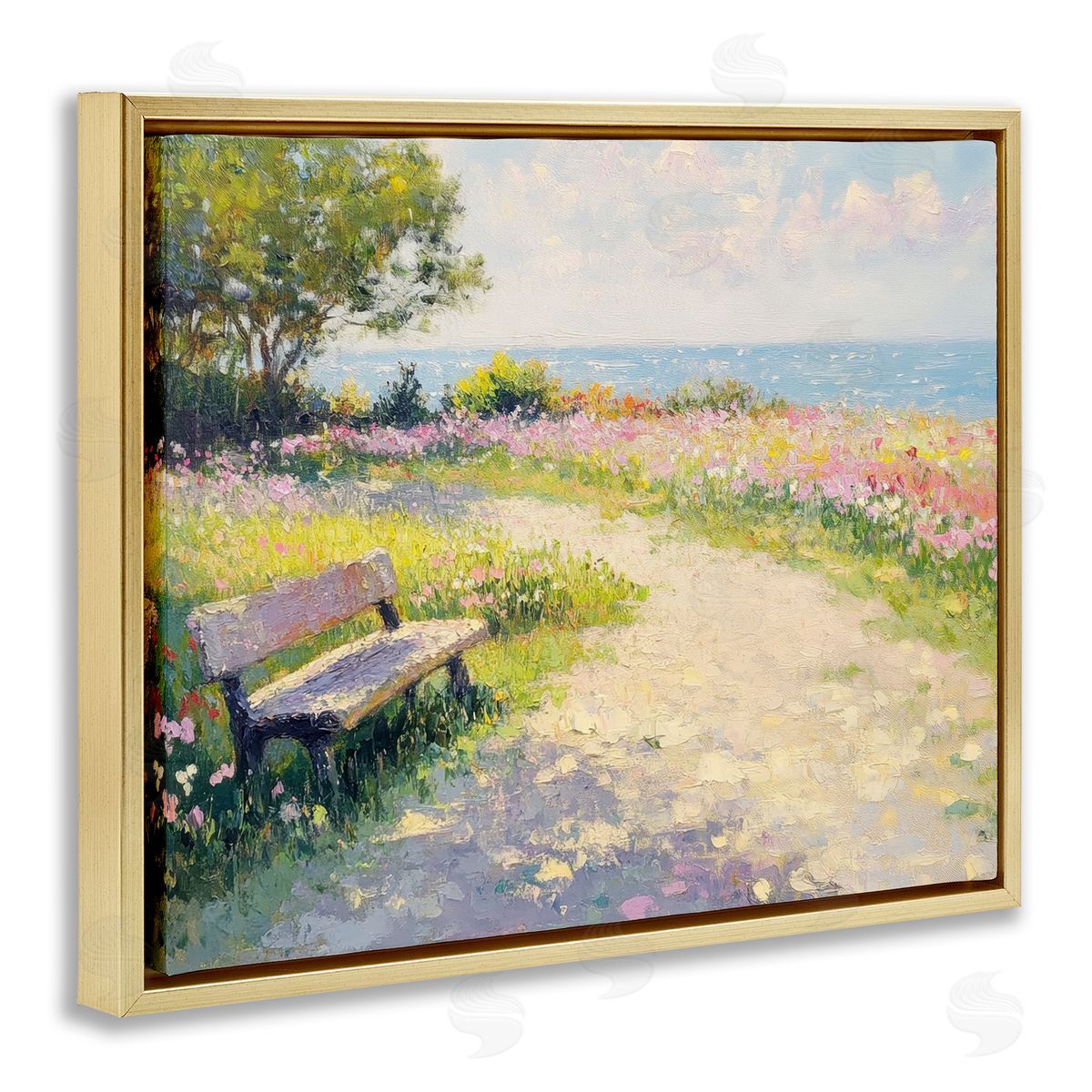 Petal Prints Design Relax And Stay Awhile Canvas Wall Art Print