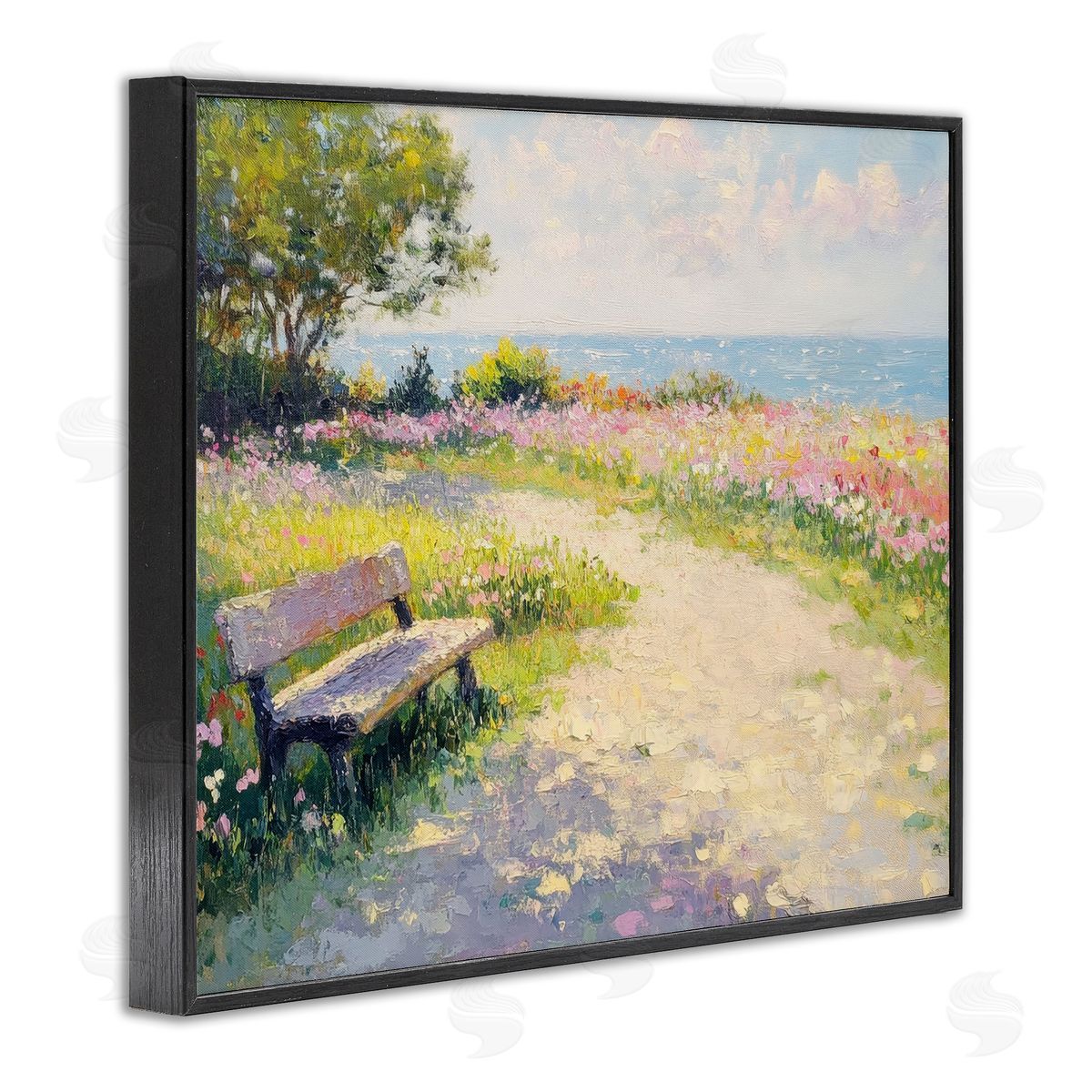 Petal Prints Design Relax And Stay Awhile Canvas Wall Art Print