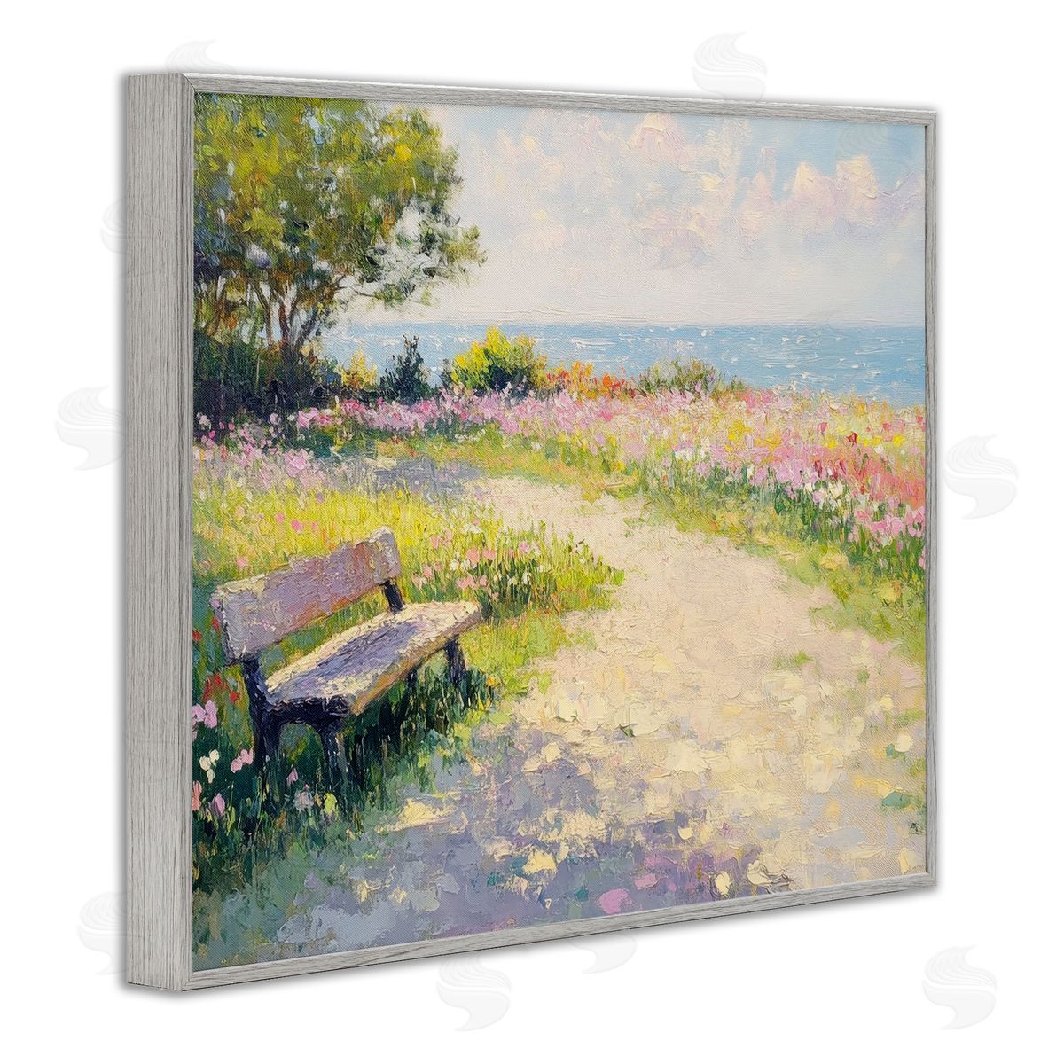 Petal Prints Design Relax And Stay Awhile Canvas Wall Art Print