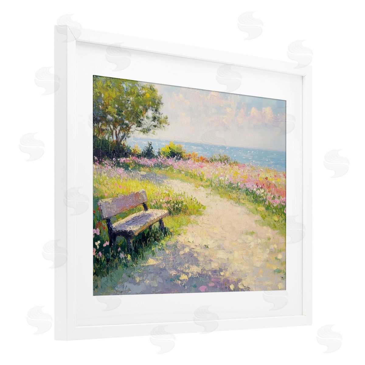 Petal Prints Design Relax And Stay Awhile Canvas Wall Art Print