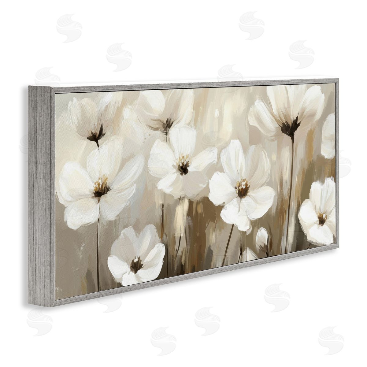 Petal Prints Design Calming Gentle Florals Canvas Wall Art Print