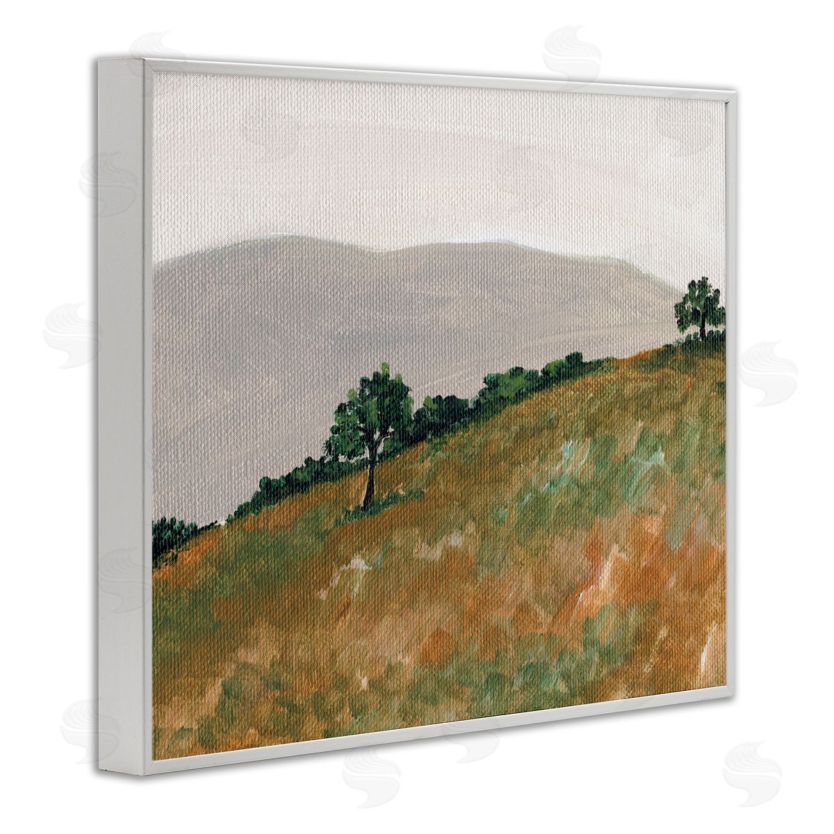 Nikita Jariwala Hill View Landscape Canvas Wall Art Print