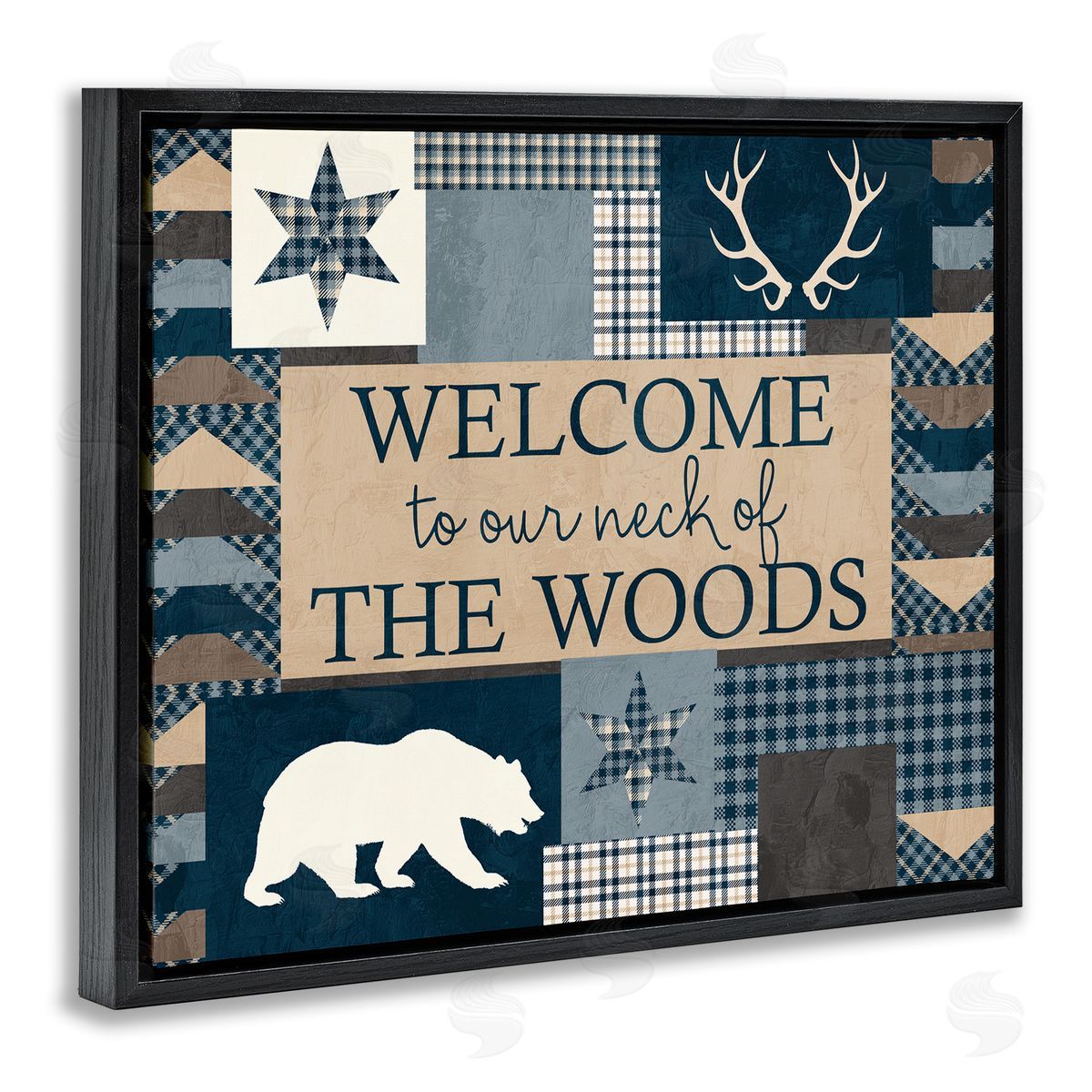 Kim Allen Our Neck of Woods Motif Canvas Wall Art Print