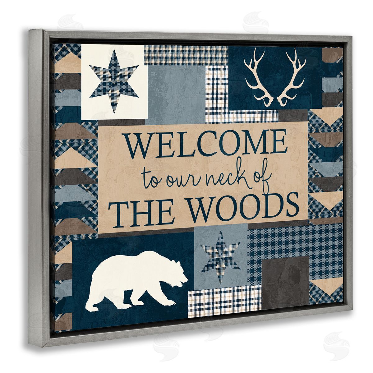 Kim Allen Our Neck of Woods Motif Canvas Wall Art Print