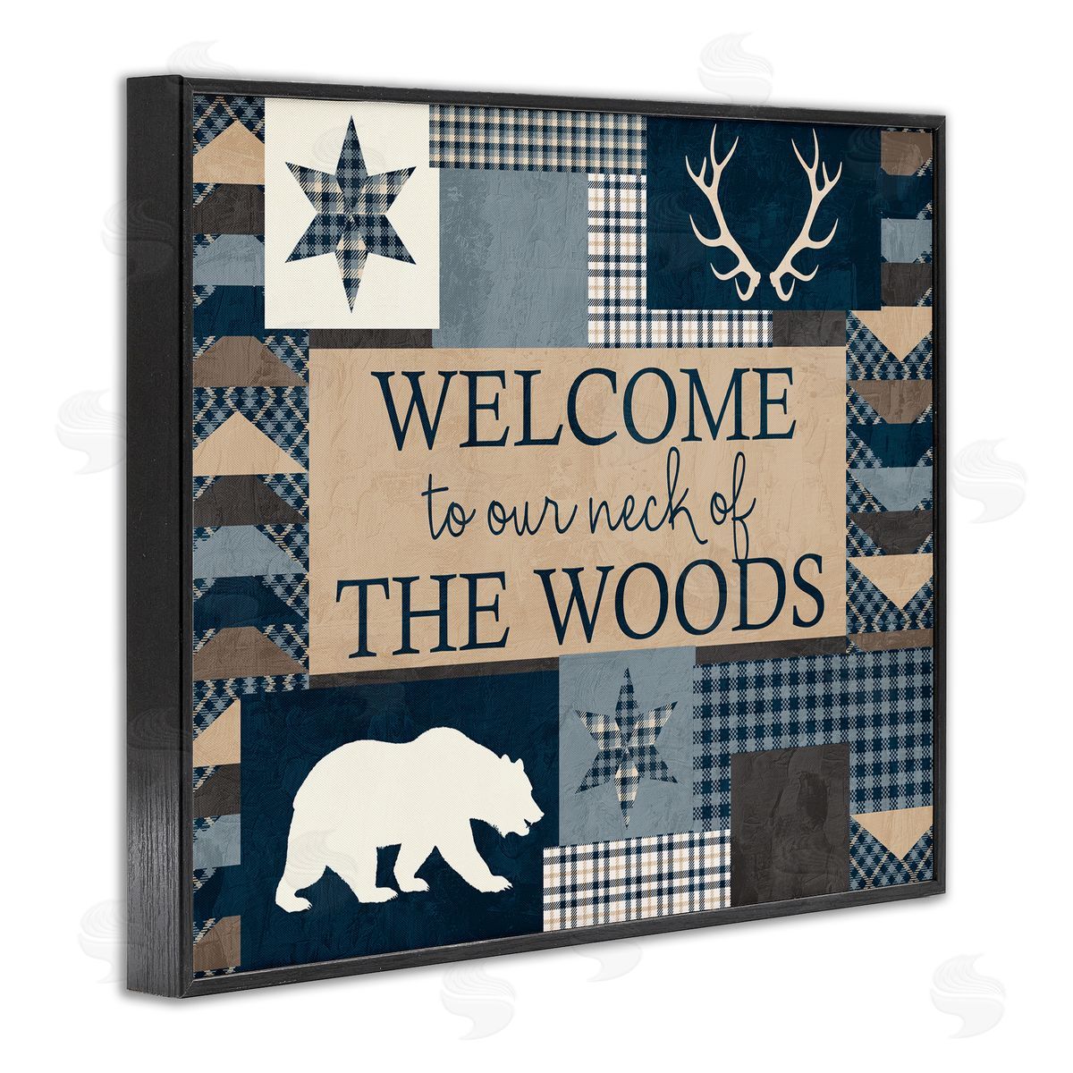 Kim Allen Our Neck of Woods Motif Canvas Wall Art Print