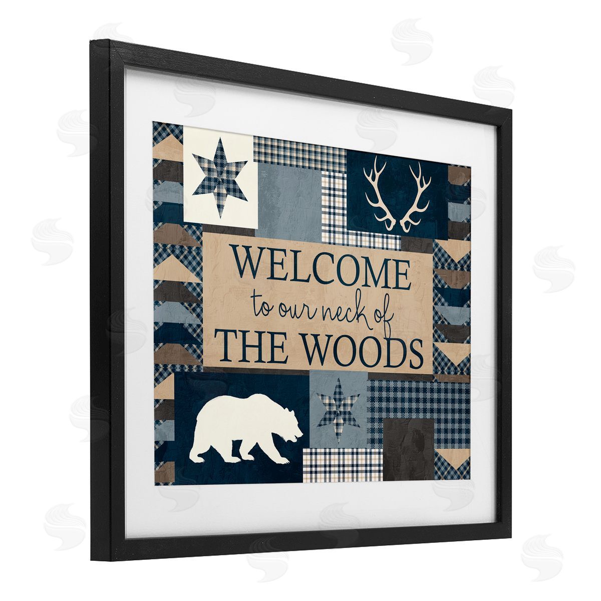 Kim Allen Our Neck of Woods Motif Canvas Wall Art Print