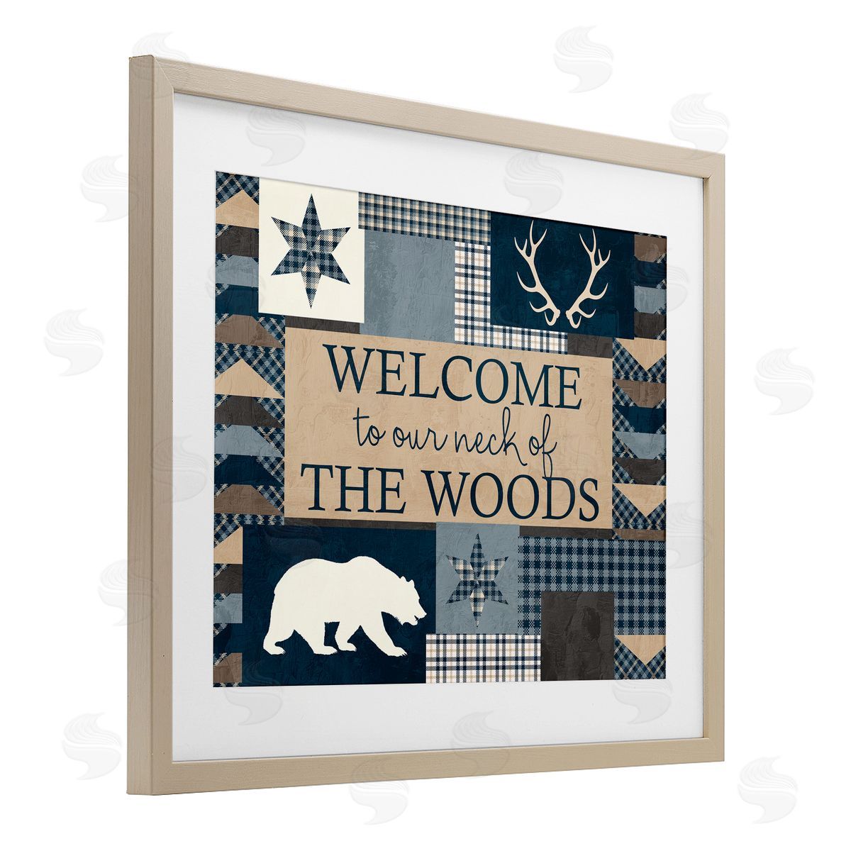 Kim Allen Our Neck of Woods Motif Canvas Wall Art Print