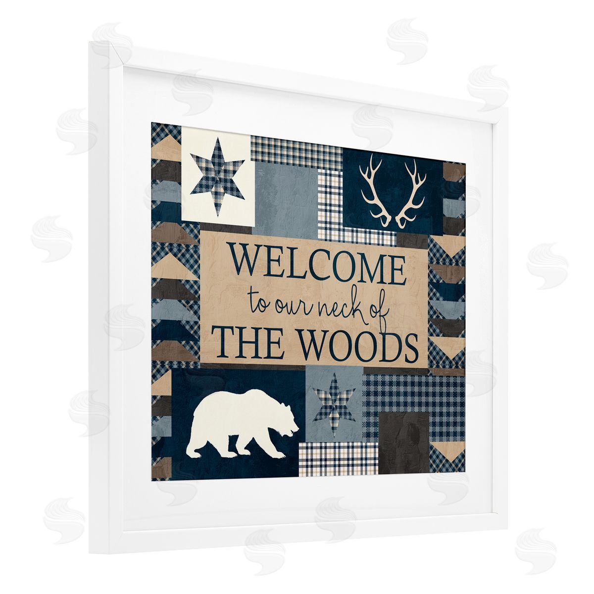 Kim Allen Our Neck of Woods Motif Canvas Wall Art Print