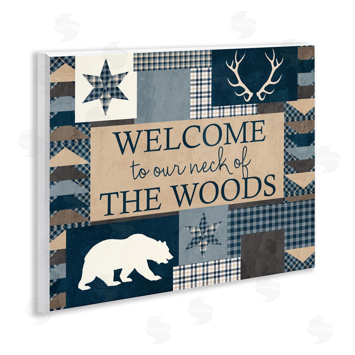 Kim Allen Our Neck of Woods Motif Canvas Wall Art Print