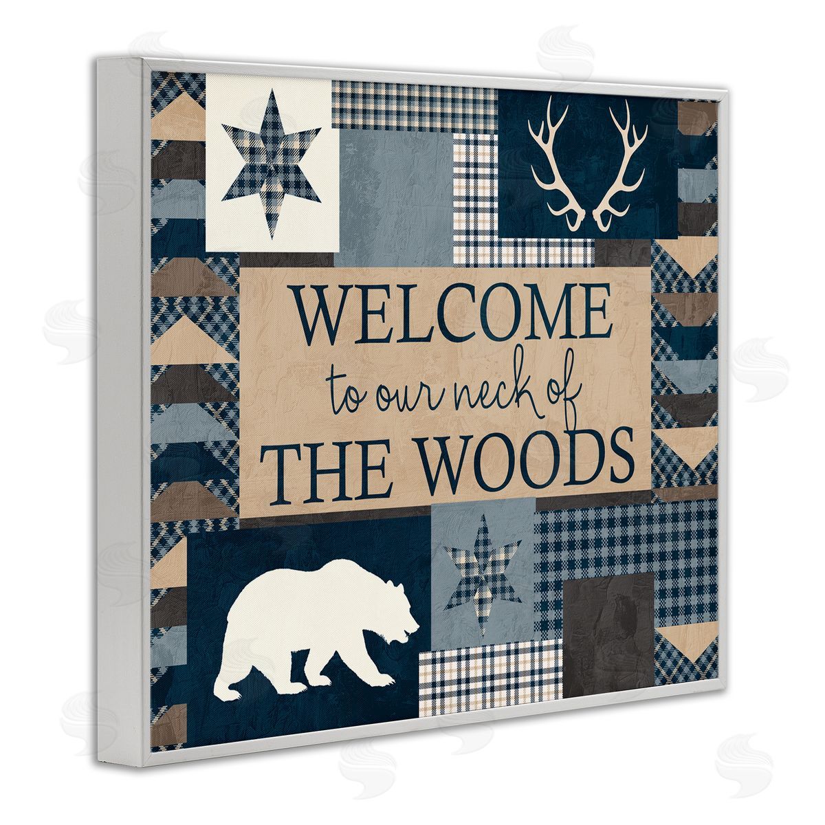 Kim Allen Our Neck of Woods Motif Canvas Wall Art Print