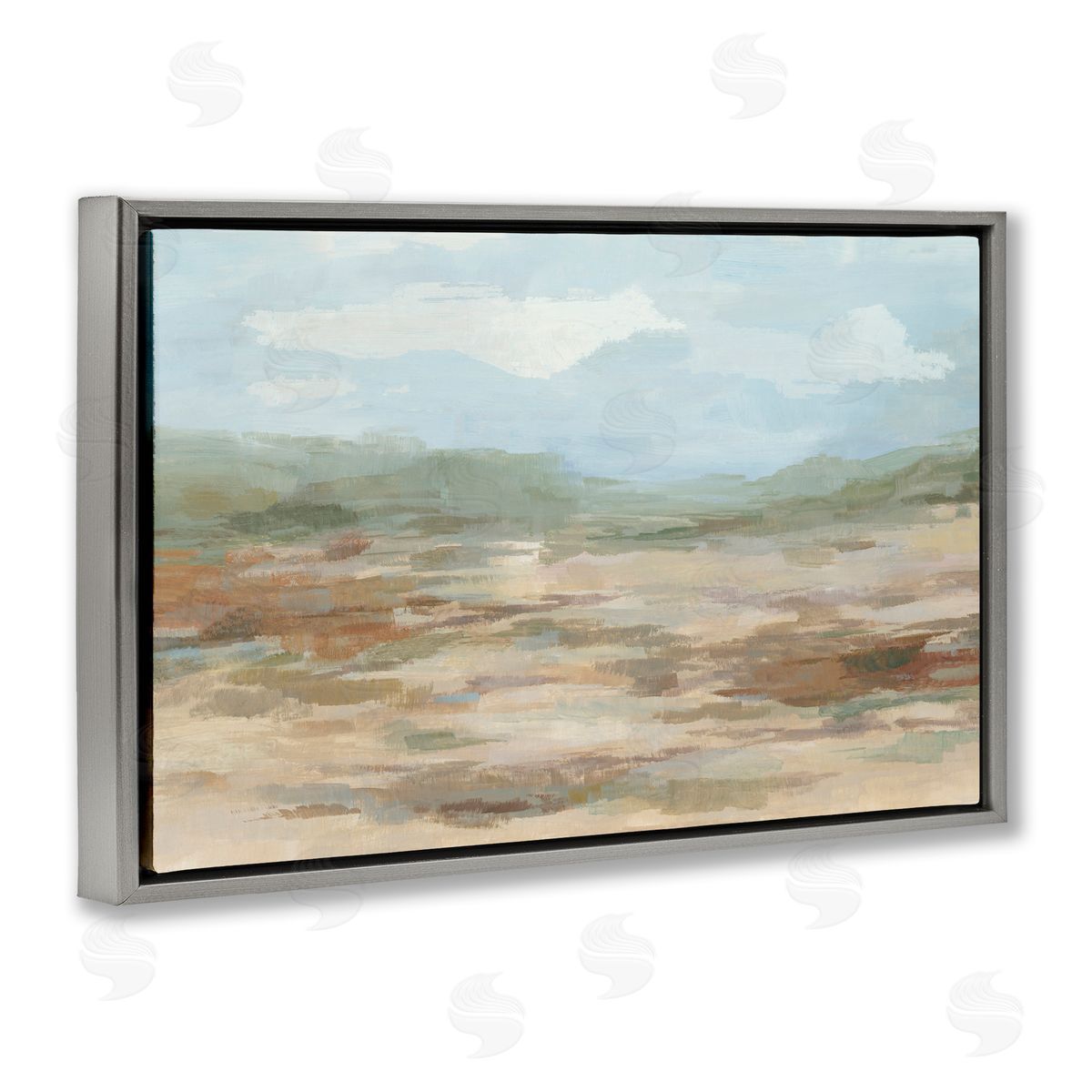 Hannah Dawson Desert Calm Abstract View Canvas Wall Art Print
