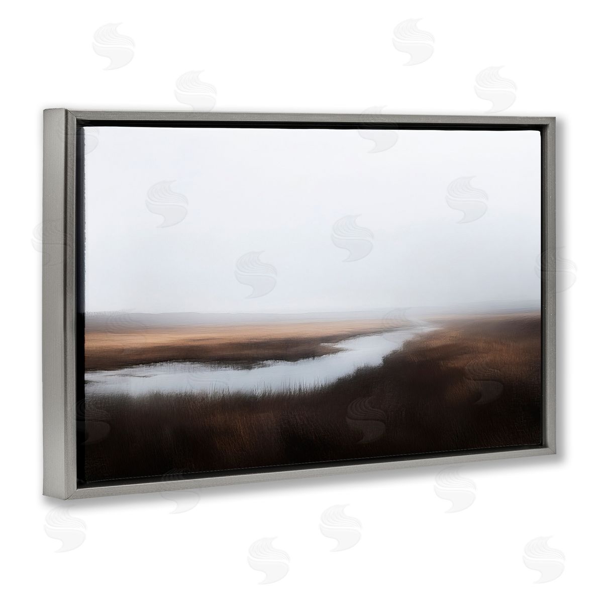 Novae Still Lake Illusion Canvas Wall Art Print