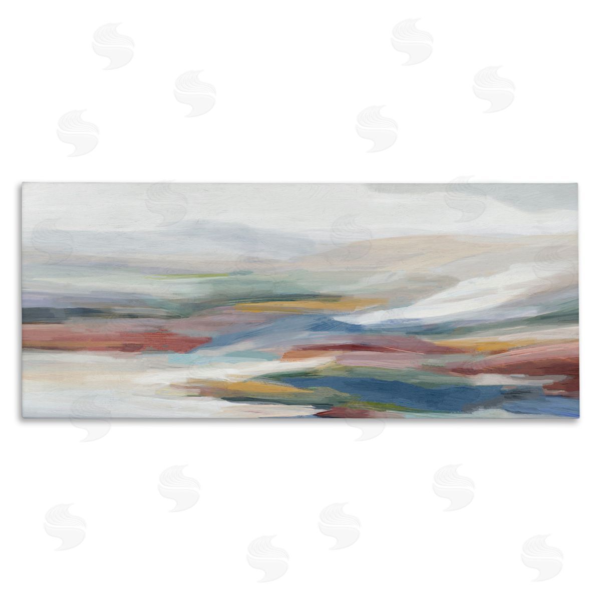 Hannah Dawson Vivid Terrain Landscape Canvas Wall Art Print