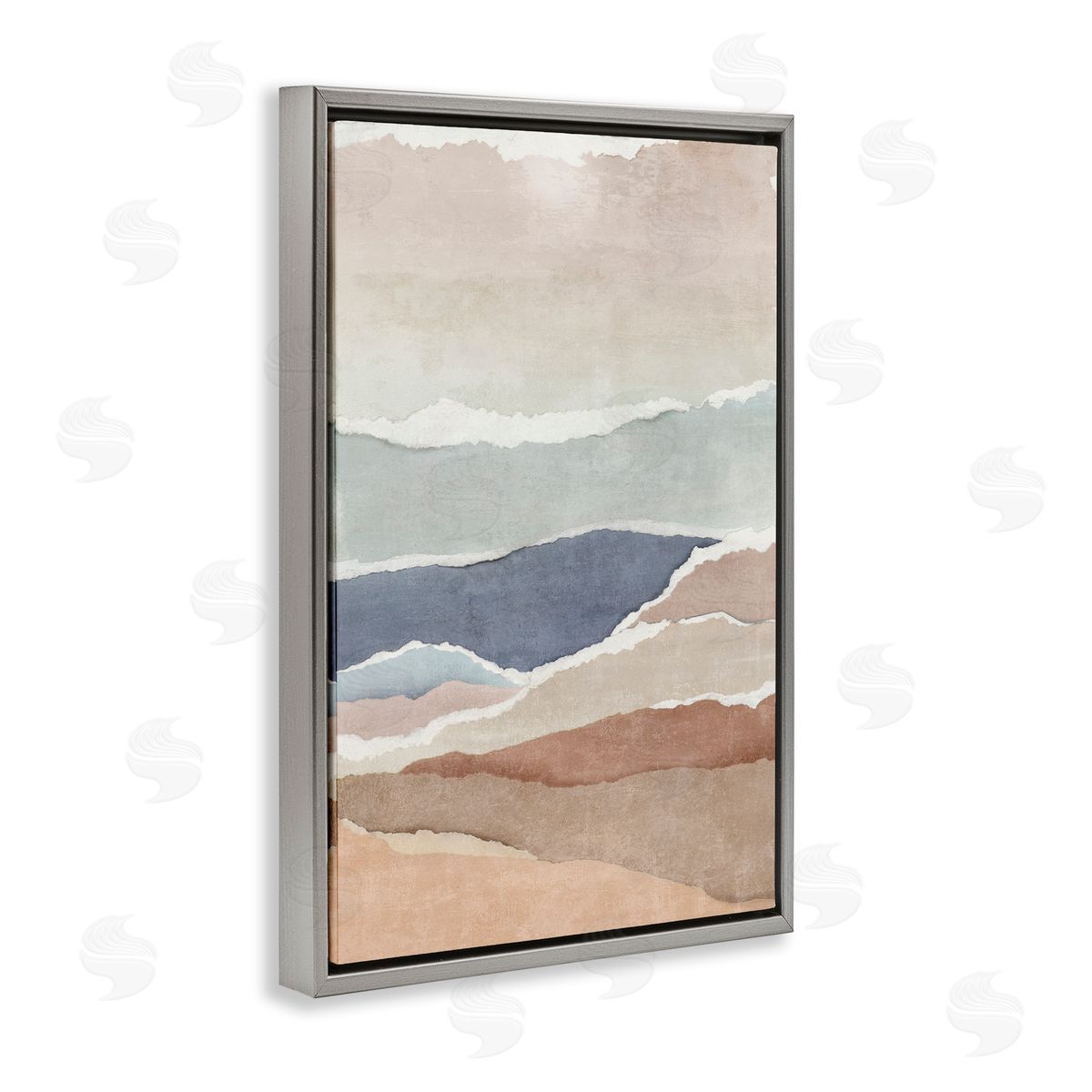 Emma Peal Fragments Of The Tide Canvas Wall Art Print