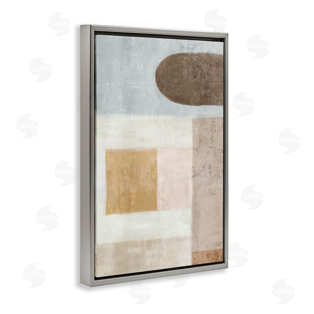 Emma Peal Subtle Drift in Neutrals Canvas Wall Art Print
