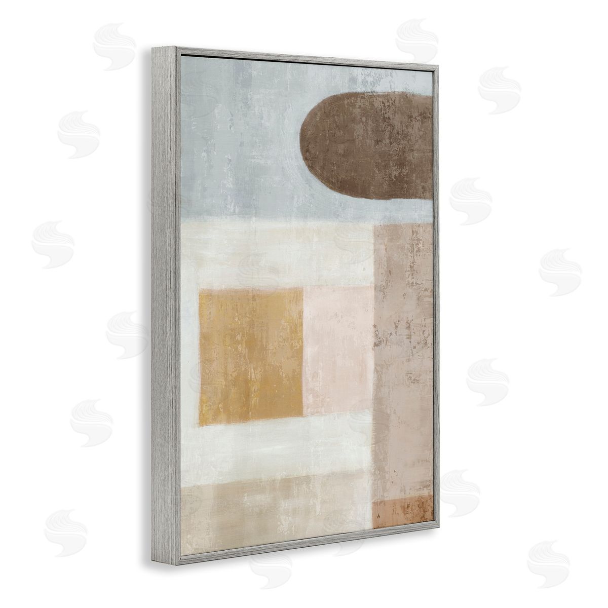 Emma Peal Subtle Drift in Neutrals Canvas Wall Art Print