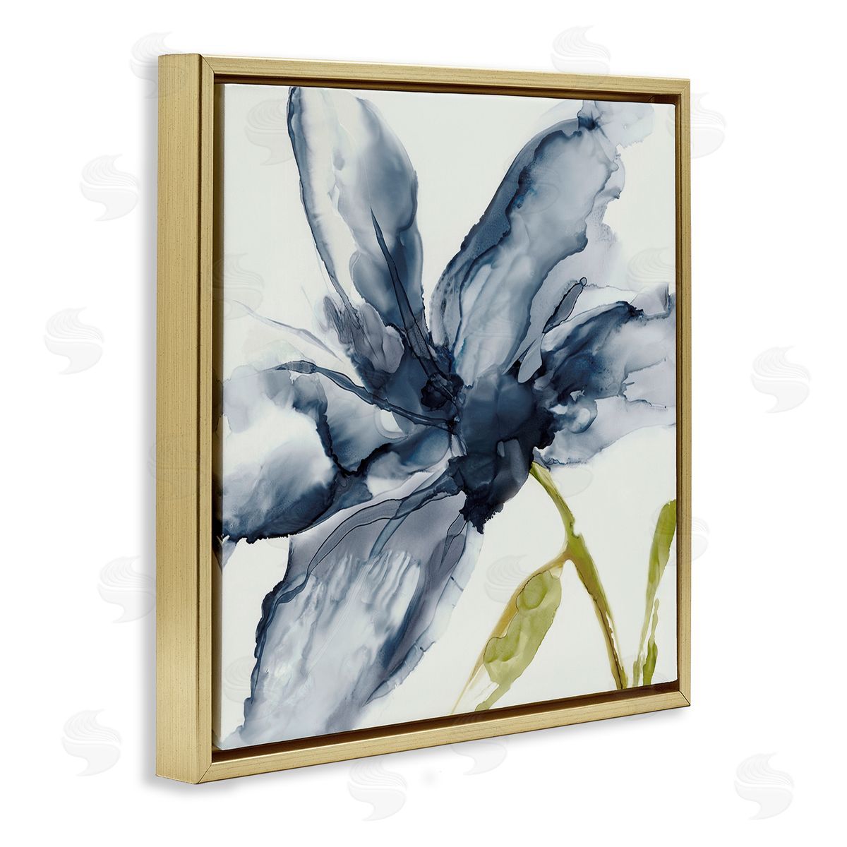 Jacob Q Petals Of Sky Flower Canvas Wall Art Print
