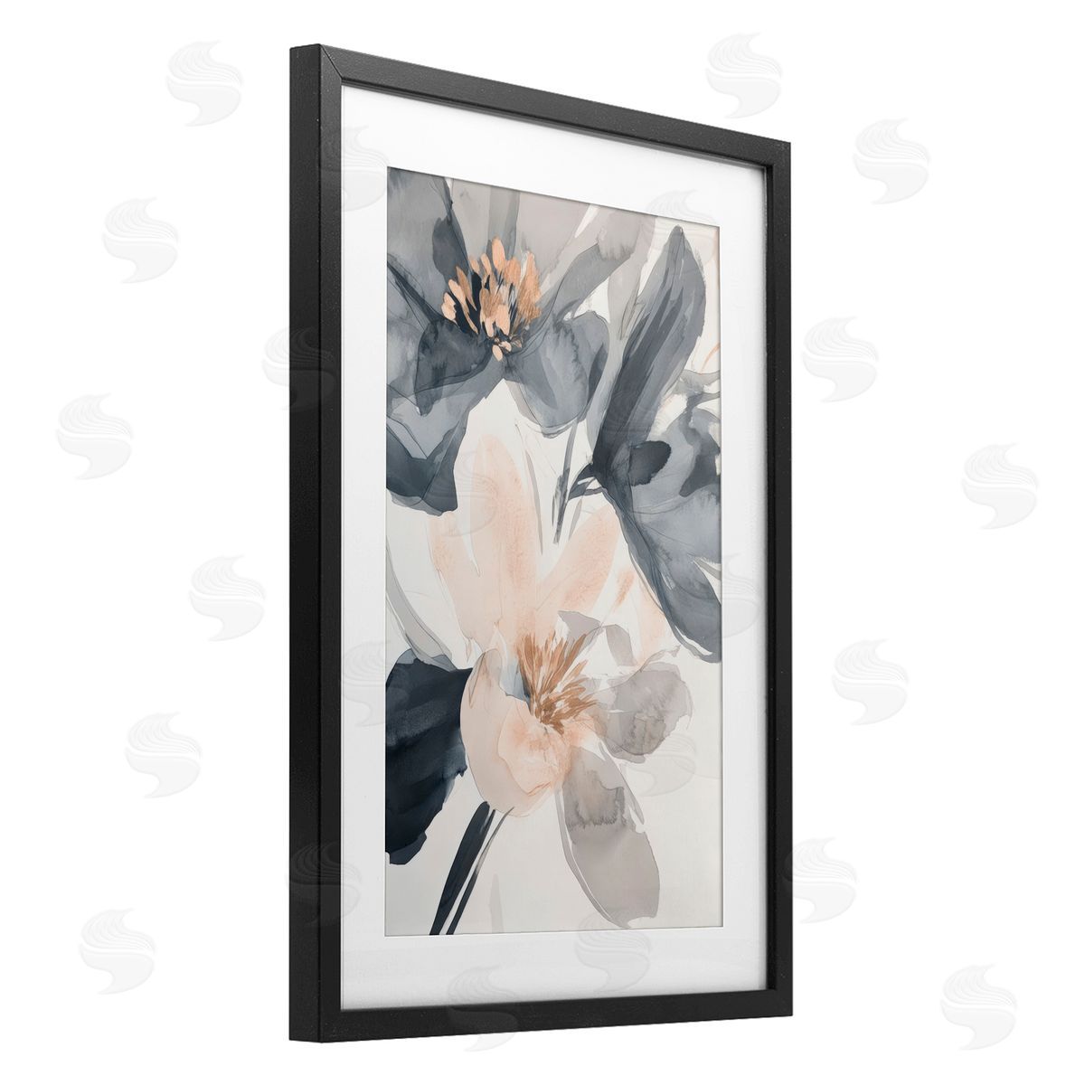 Andrea Haase Abstract Flower Frequencies Canvas Wall Art Print