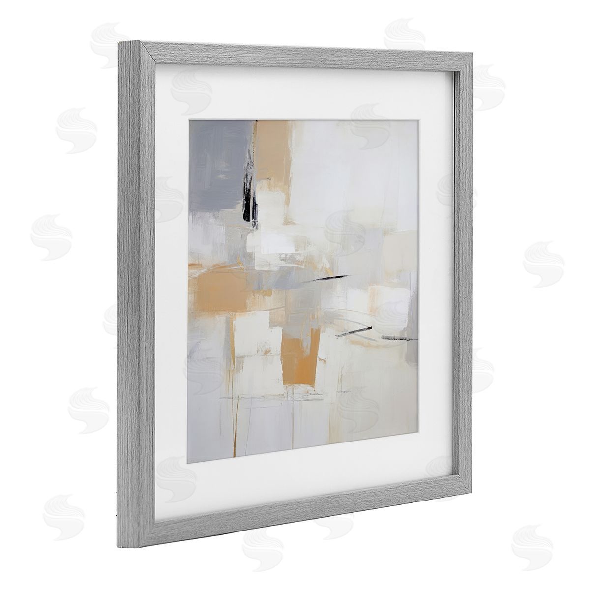 Irena Orlov Yellow Abstract Visionaries Canvas Wall Art Print