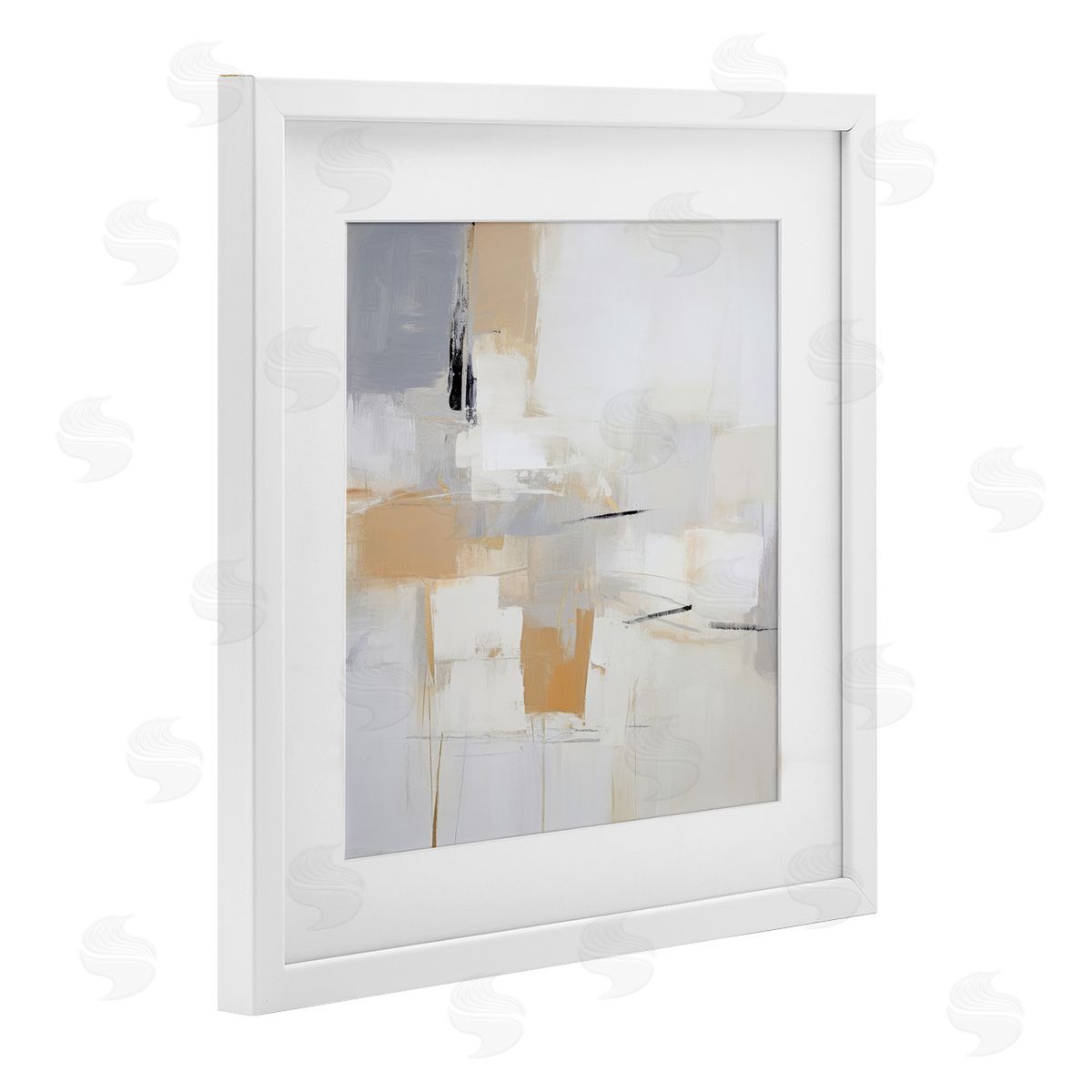 Irena Orlov Yellow Abstract Visionaries Canvas Wall Art Print