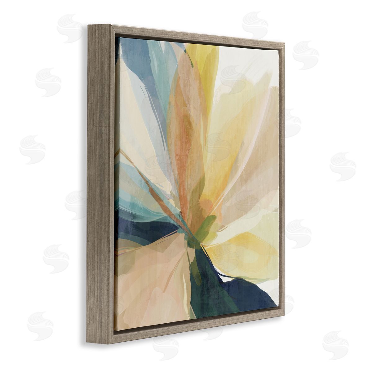 Irena Orlov Contemporary Sunshine Floral Canvas Wall Art Print
