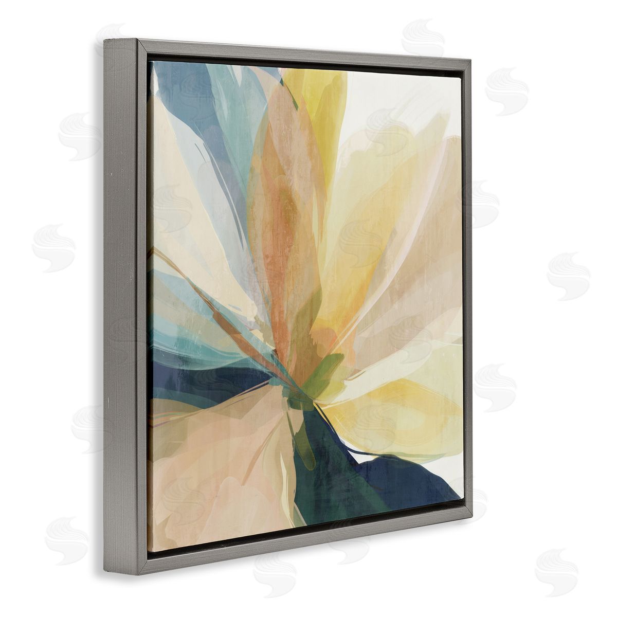 Irena Orlov Contemporary Sunshine Floral Canvas Wall Art Print