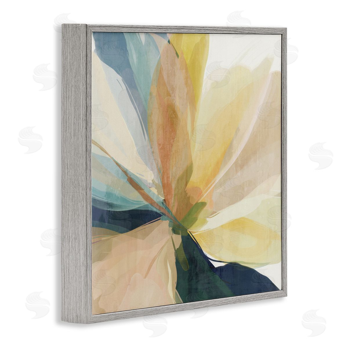 Irena Orlov Contemporary Sunshine Floral Canvas Wall Art Print