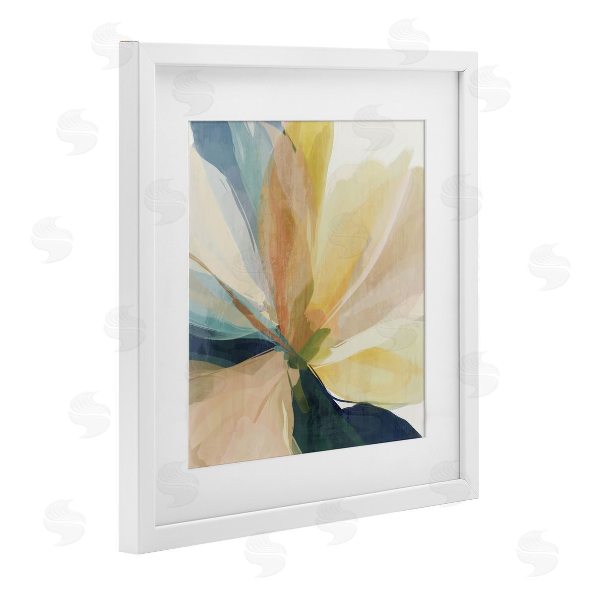 Irena Orlov Contemporary Sunshine Floral Canvas Wall Art Print