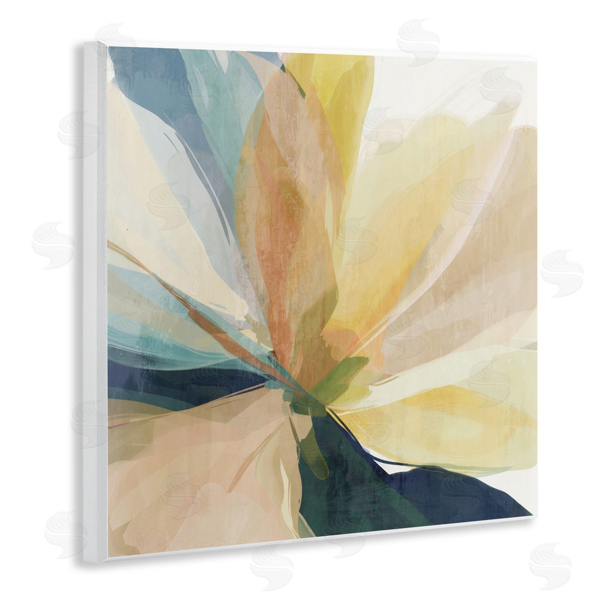 Irena Orlov Contemporary Sunshine Floral Canvas Wall Art Print