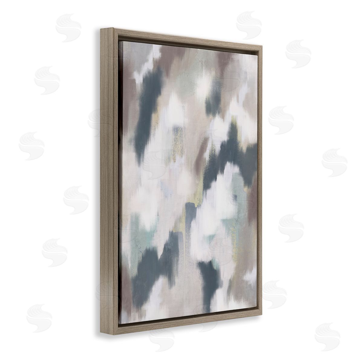 J:L Design Space Of Time Abstract Canvas Wall Art Print