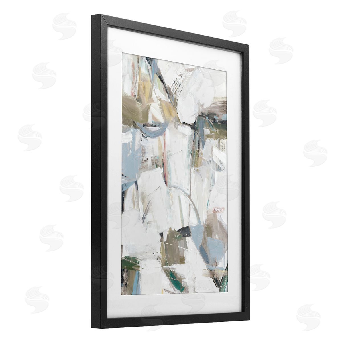 Hannah Dawson Colorful Resonance Abstract Canvas Wall Art Print