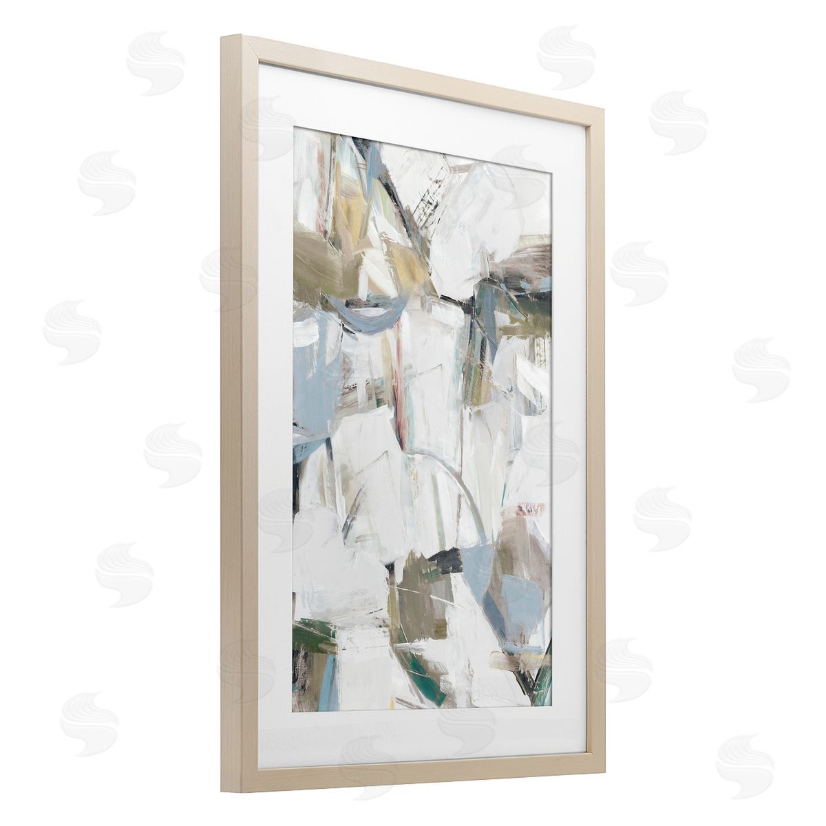 Hannah Dawson Colorful Resonance Abstract Canvas Wall Art Print