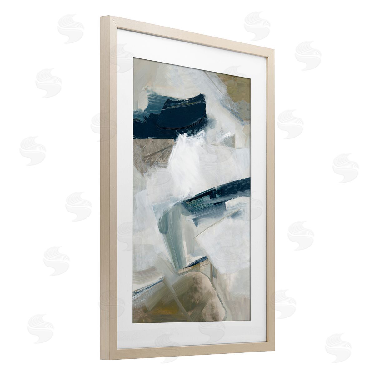 Hannah Dawson Abstract Vivid Strokes Canvas Wall Art Print