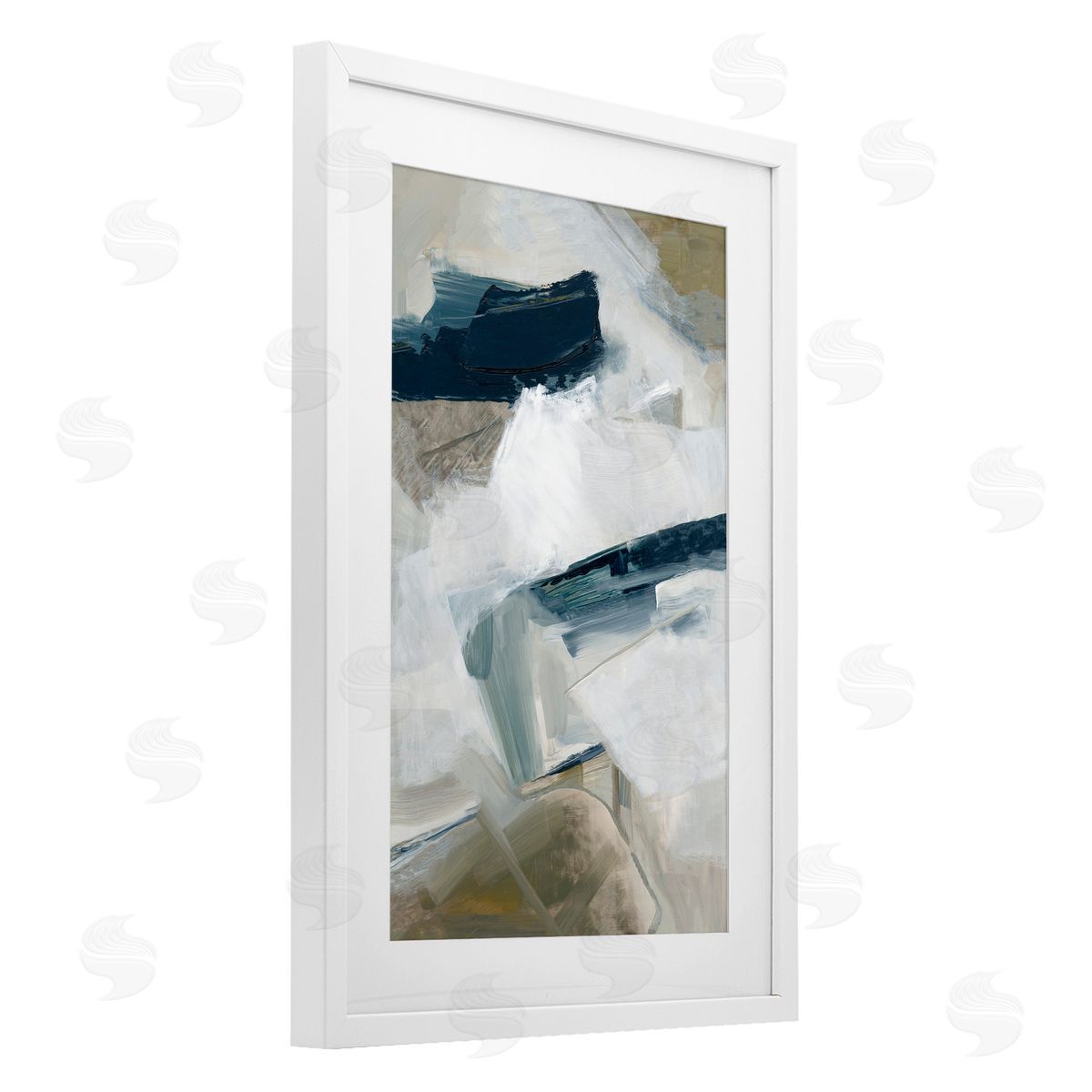 Hannah Dawson Abstract Vivid Strokes Canvas Wall Art Print