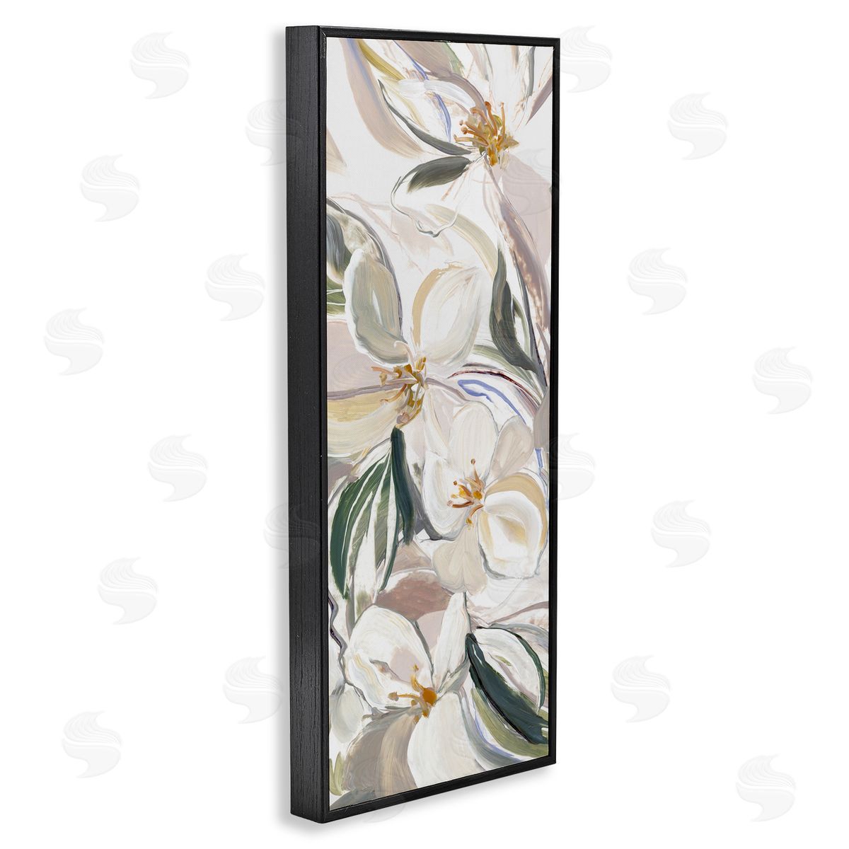 Hannah Dawson Spring Blooms in Earth Tones Canvas Wall Art Print