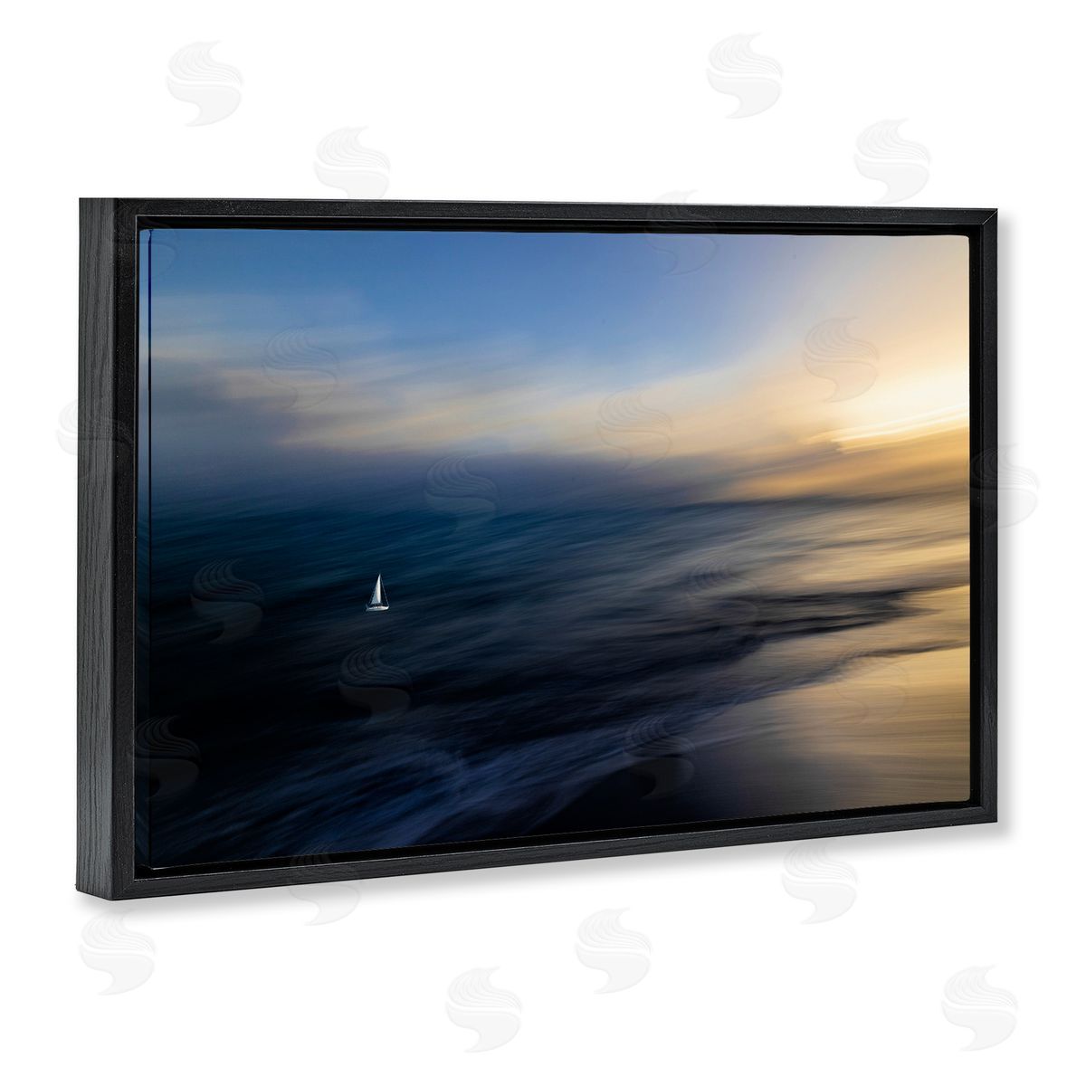 Peter Dulis Stormy Morning Seascape Canvas Wall Art Print