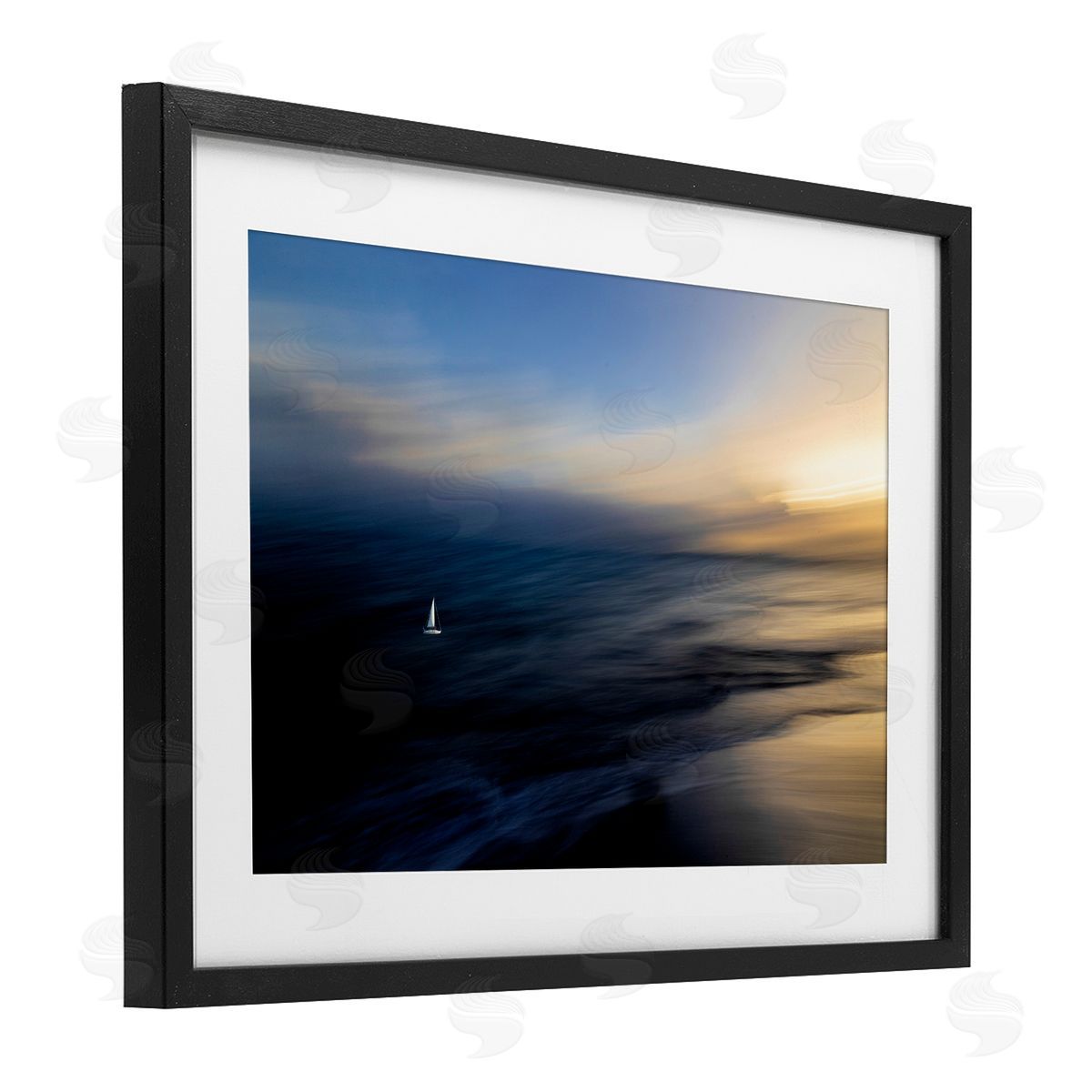Peter Dulis Stormy Morning Seascape Canvas Wall Art Print