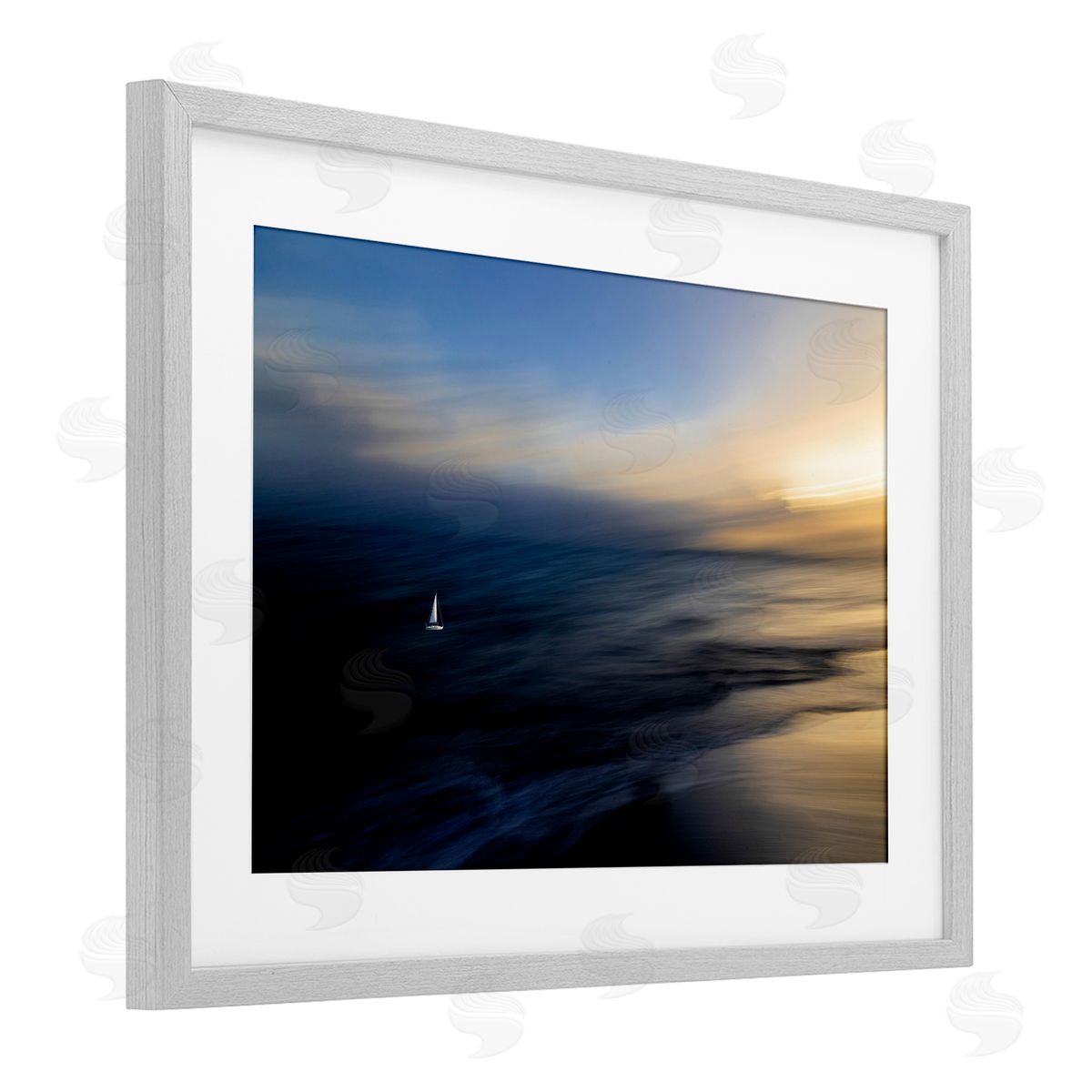 Peter Dulis Stormy Morning Seascape Canvas Wall Art Print