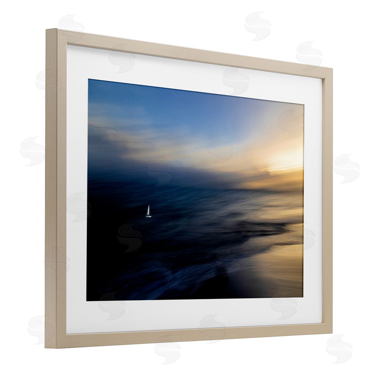 Peter Dulis Stormy Morning Seascape Canvas Wall Art Print