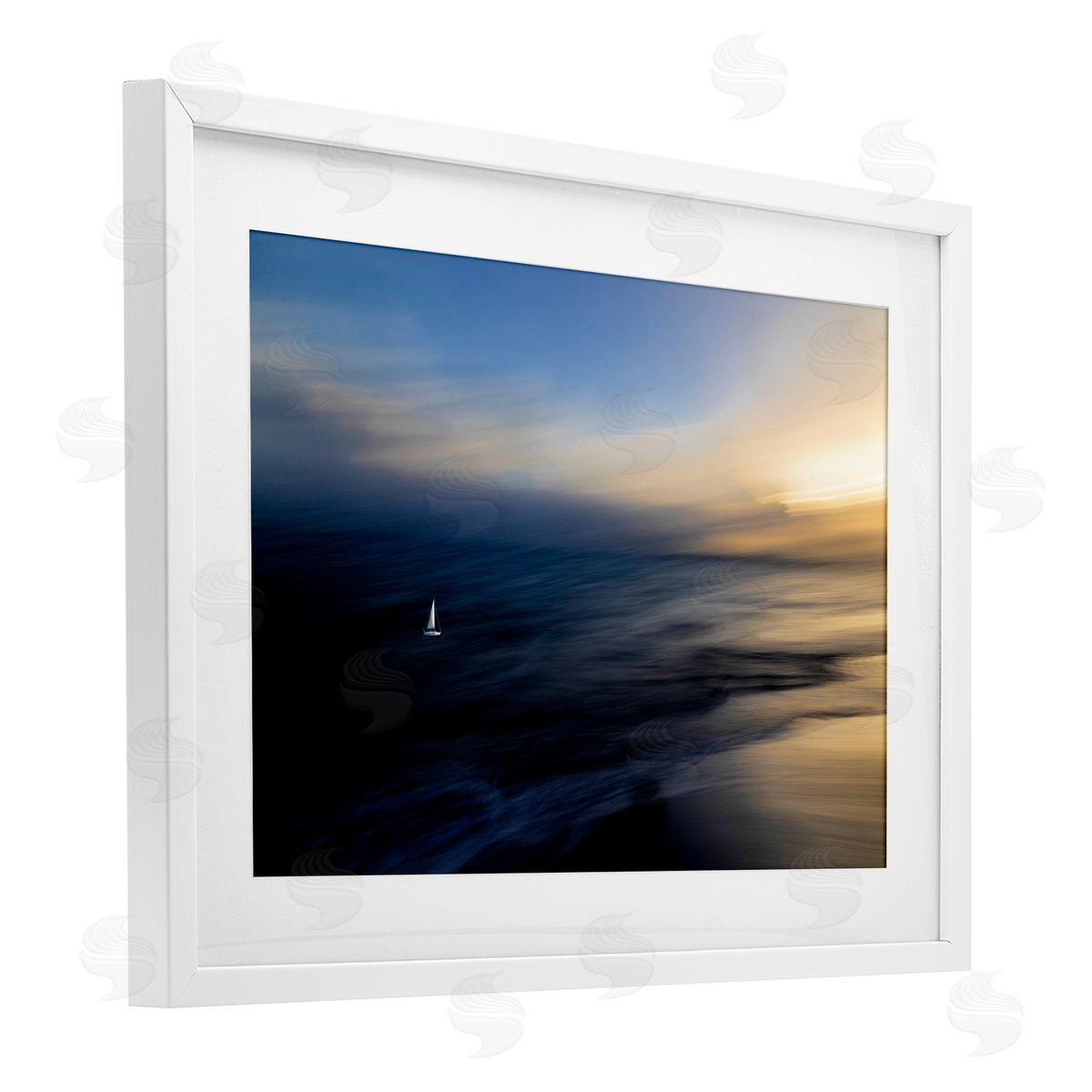 Peter Dulis Stormy Morning Seascape Canvas Wall Art Print