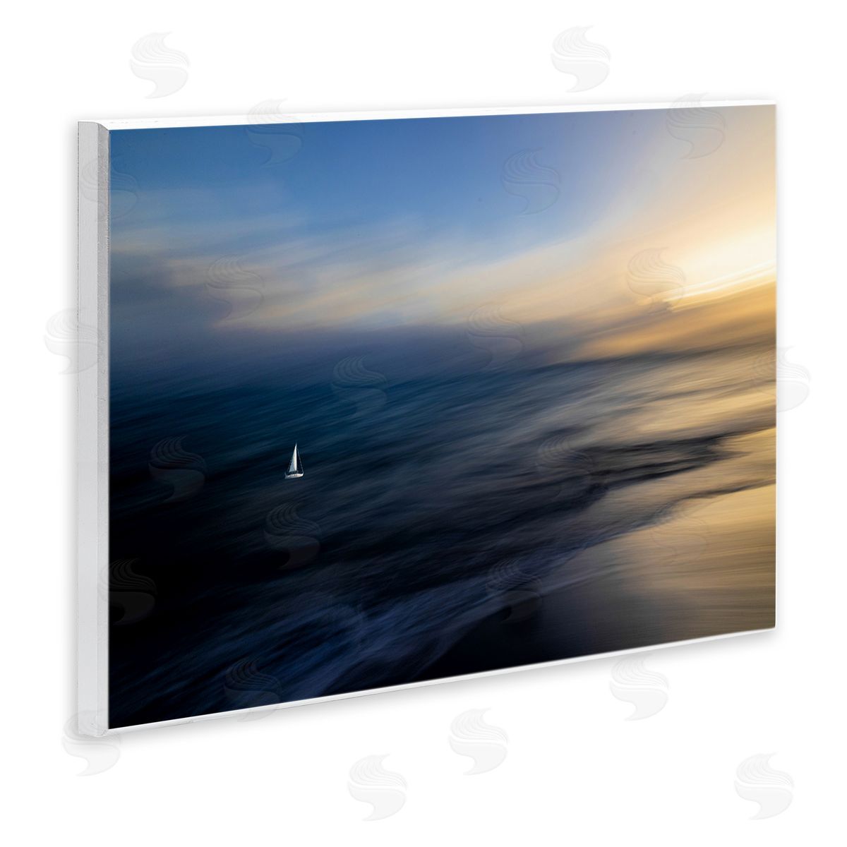 Peter Dulis Stormy Morning Seascape Canvas Wall Art Print