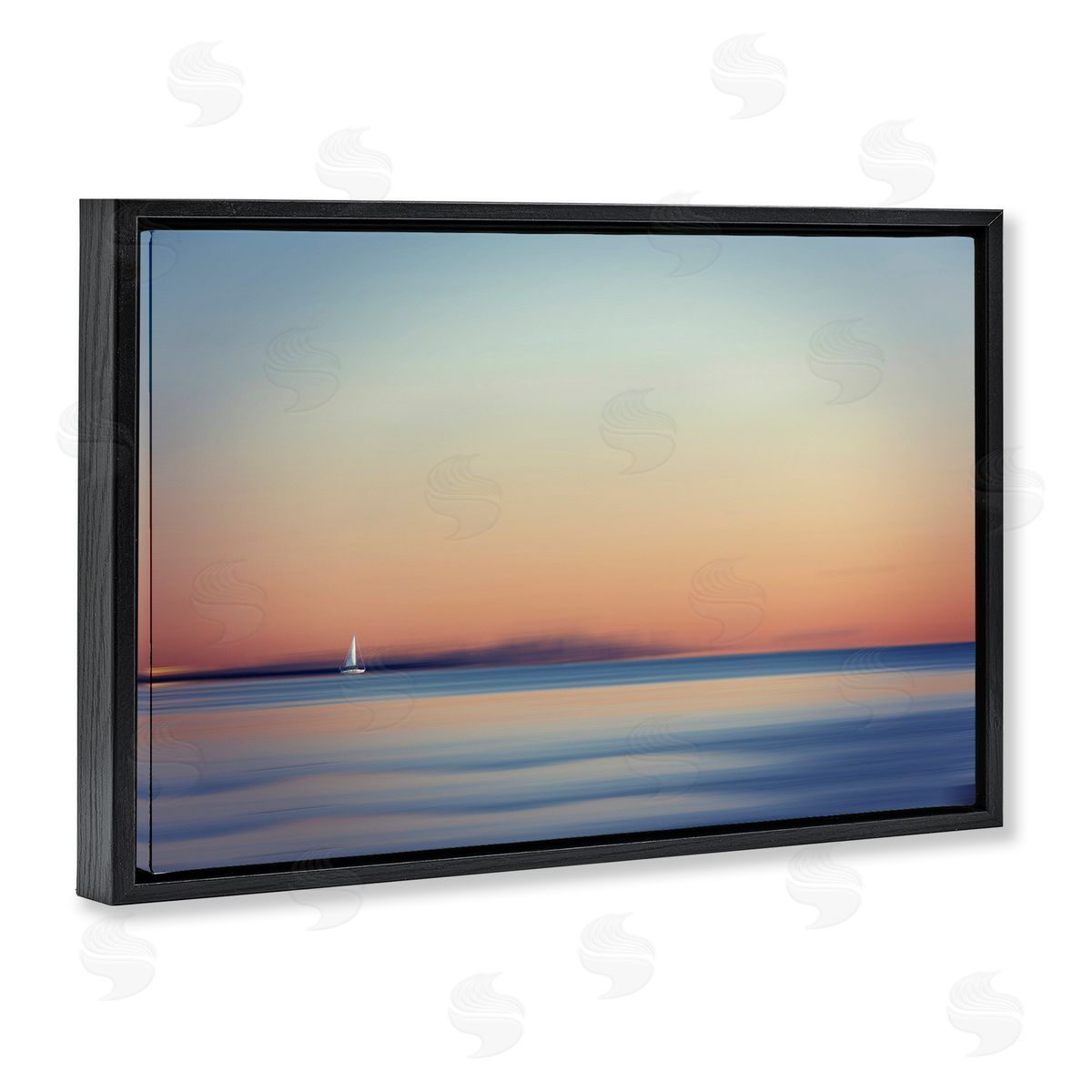 Peter Dulis Sailboat On The Water Canvas Wall Art Print