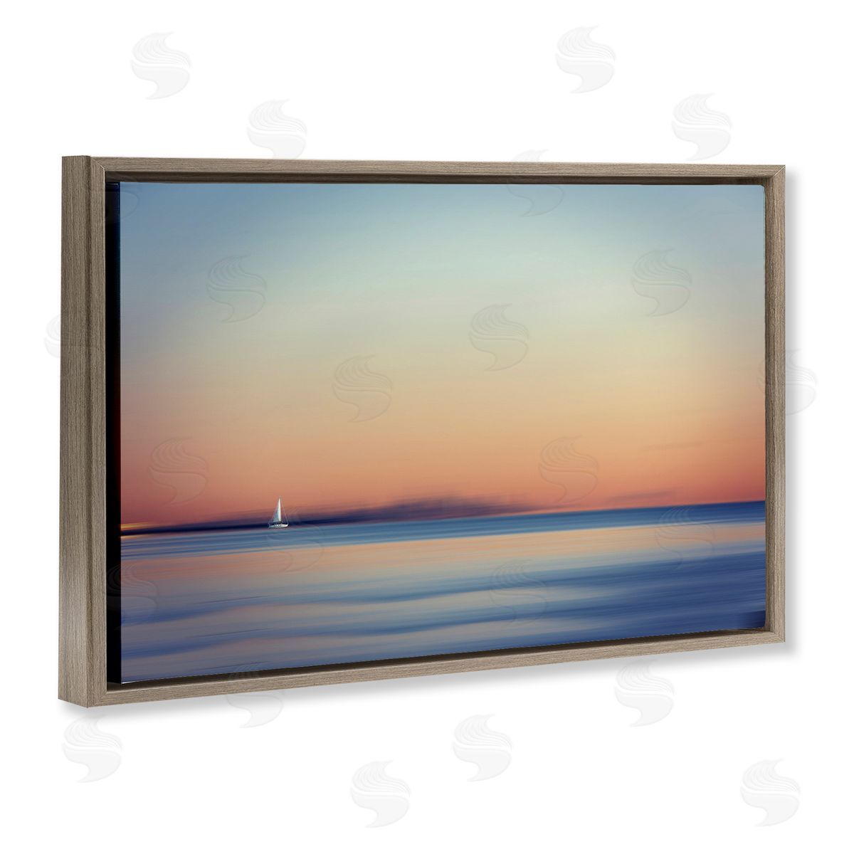 Peter Dulis Sailboat On The Water Canvas Wall Art Print