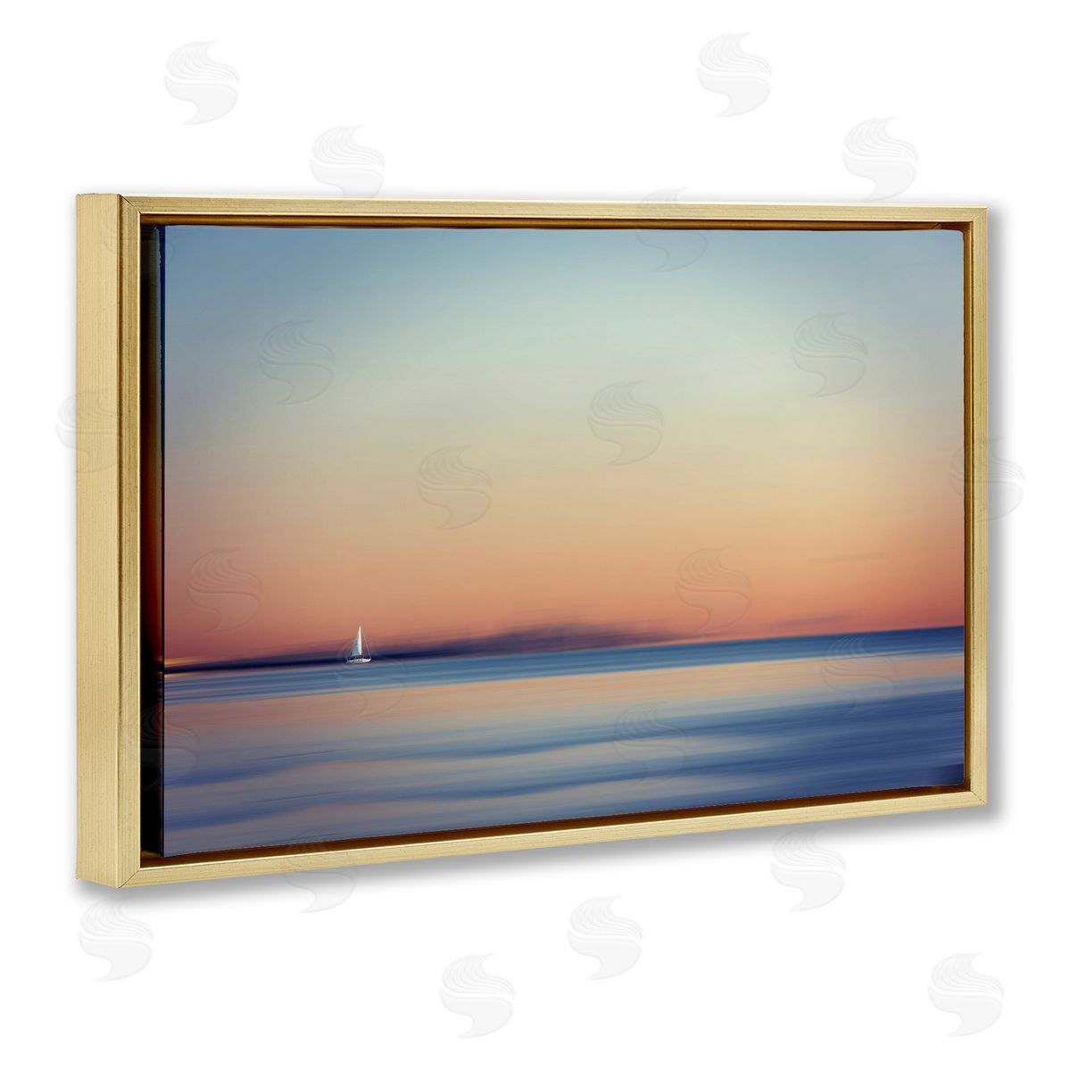 Peter Dulis Sailboat On The Water Canvas Wall Art Print
