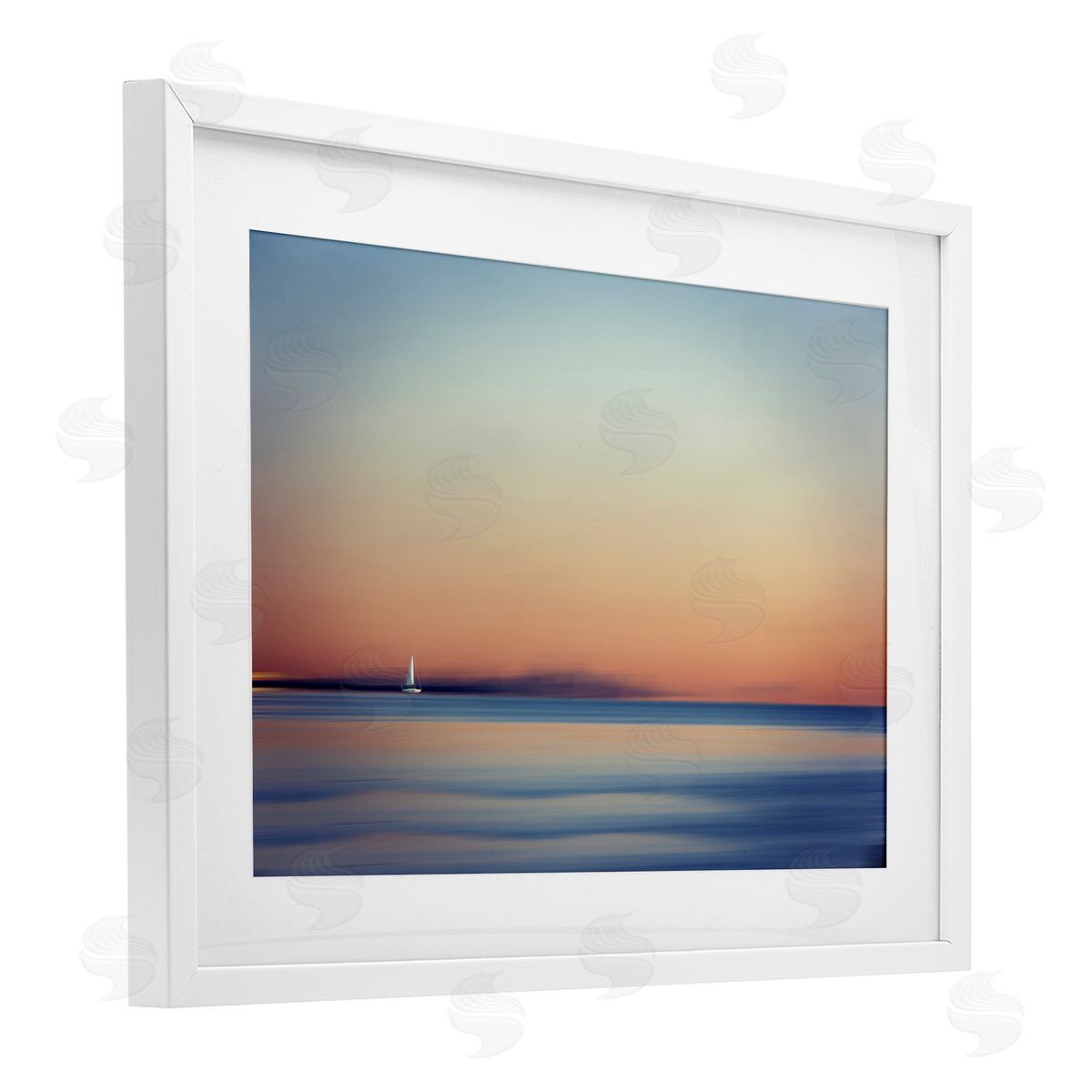 Peter Dulis Sailboat On The Water Canvas Wall Art Print