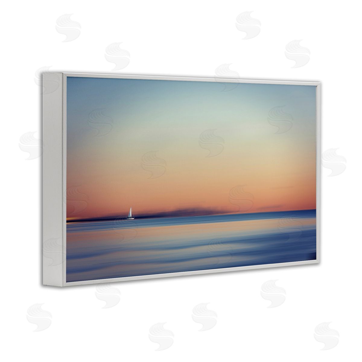 Peter Dulis Sailboat On The Water Canvas Wall Art Print