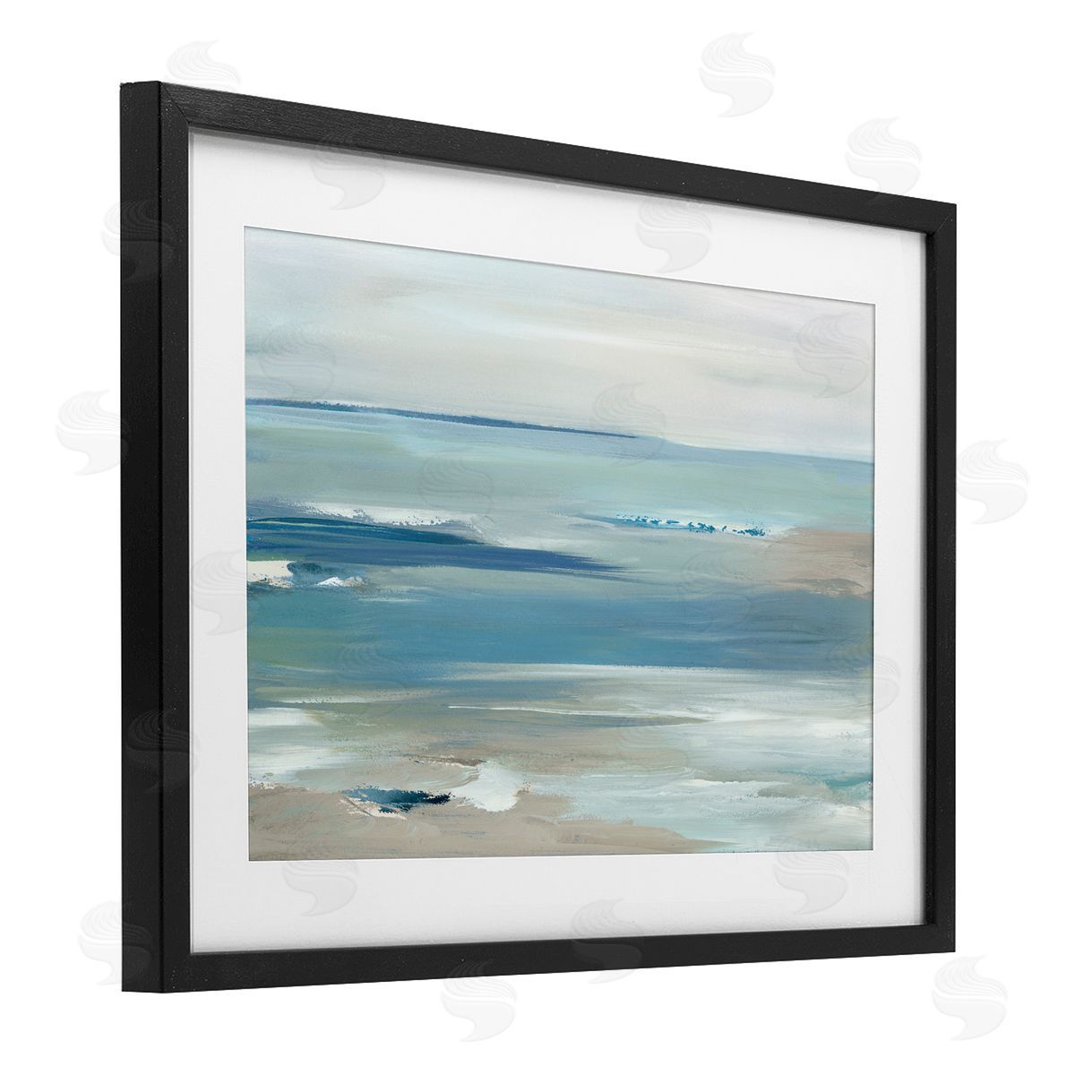 Lera Oceans Apart Seascape Canvas Wall Art Print
