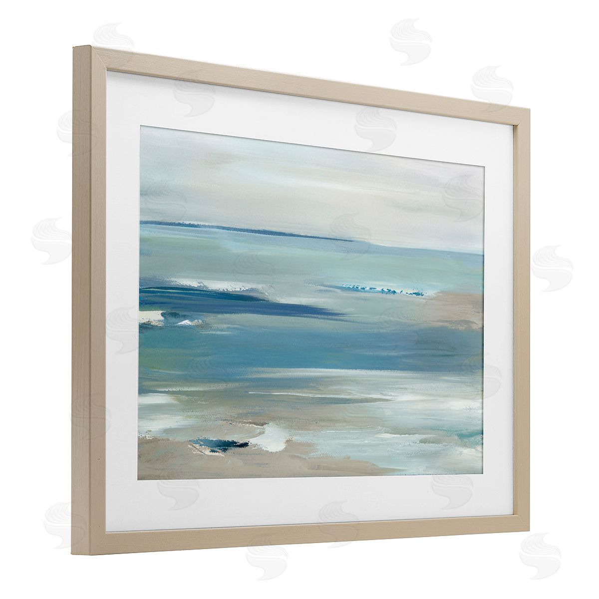 Lera Oceans Apart Seascape Canvas Wall Art Print