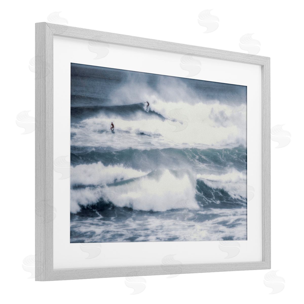 Norm Stelfox Tidal Waves Clash Canvas Wall Art Print